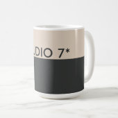 Dunkelgraue Beige - Natural Series Kaffeetasse (VorderseiteRechts)