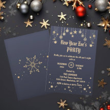 Dunkelgraue Bronzestars & Schneeflocken Neues Jahr