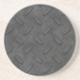 Dunkelgraue Diamant-Platten-Beschaffenheit Untersetzer
