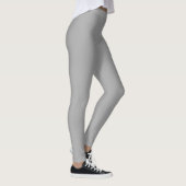 Dunkelgraue Farbe einfarbig Leggings (Rechts)