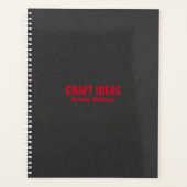 Dunkelgraue Imitate Leinenstruktur Planer (Vorderseite)