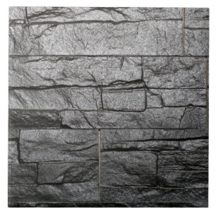 Dunkelgraue Imitate Marmorziegel Fliese