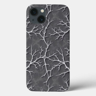 Dunkelgraue iPhone-Hülle mit reliefartiger Aststru Case-Mate iPhone Hülle