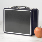 Dunkelgraue Lunchbox für Arbeits- oder Schulessen (Beispiel)