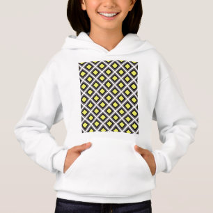 Dunkelgraue, schwarze, gelbe Diamanten von STaylor Hoodie
