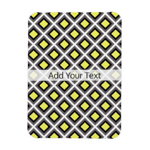 Dunkelgraue, schwarze, gelbe Diamanten von STaylor Magnet