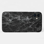 Dunkelgraue und Silberkörner Case-Mate iPhone Hülle (Rückseite (Horizontal))