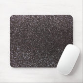 Dunkelgrauer Glitter Mousepad (Mit Mouse)