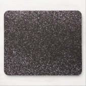 Dunkelgrauer Glitter Mousepad (Vorne)
