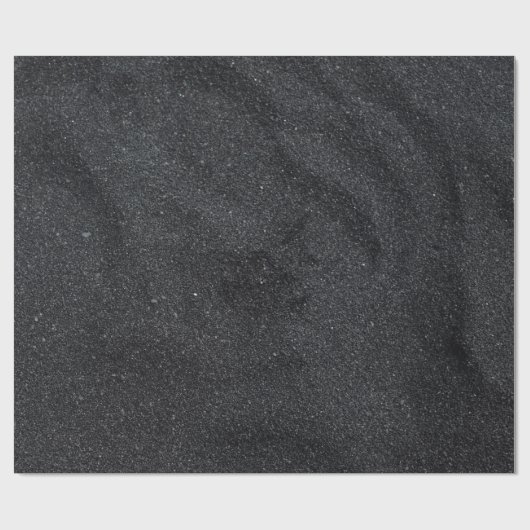 Dunkelgrauer Glitzer Geschenkpapier (Flach)