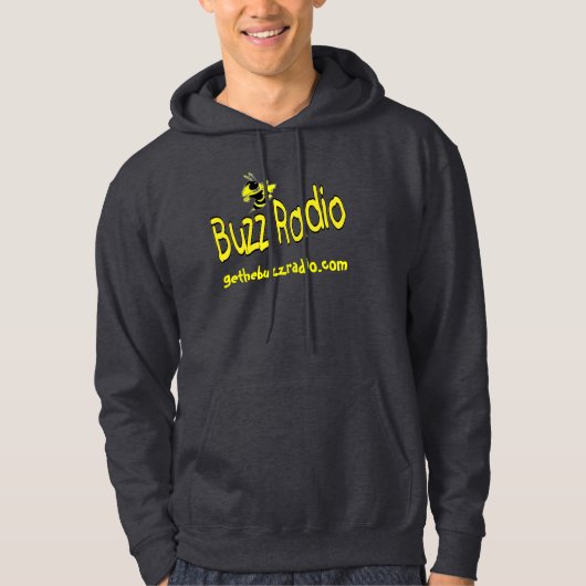 Dunkelgrauer Hoodie (Vorderseite)