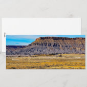 dunkelgrauer Mesa Feiertagskarte (Vorne/Hinten)