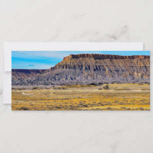 dunkelgrauer Mesa Feiertagskarte