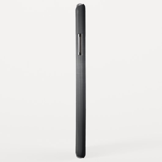 Dunkelgrauer metallischer Hintergrund Case-Mate iPhone Hülle (Hinten/Rechts)