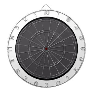 Dunkelgrauer Punkt Dartscheibe