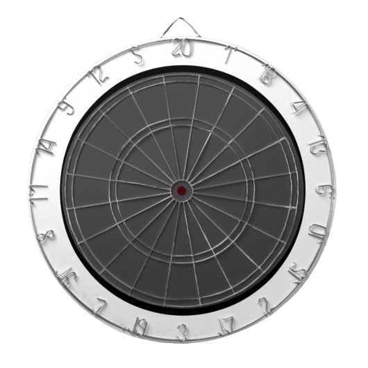Dunkelgrauer Punkt Dartscheibe (vorne)