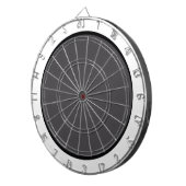 Dunkelgrauer Punkt Dartscheibe (Vorderseite rechts)