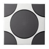 Dunkelgrauer Punkt Fliese (Vorderseite)
