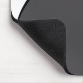 Dunkelgrauer Punkt Mousepad (Ecke)