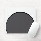 Dunkelgrauer Punkt Mousepad (Mit Mouse)