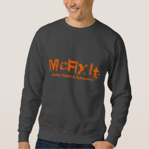 Dunkelgraues Crew-Hals-Sweatshirt Sweatshirt