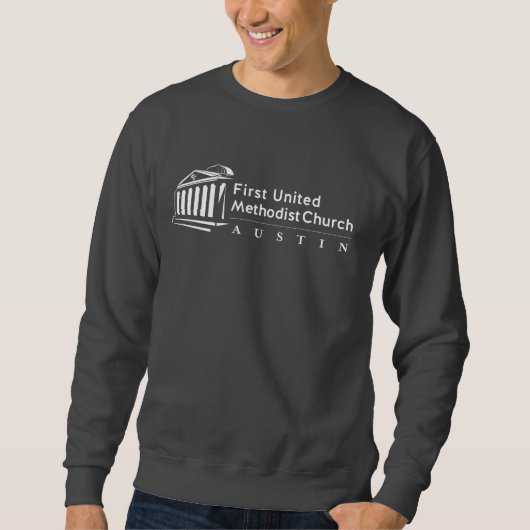 Dunkelgraues FUMC Sweatshirt (Vorderseite)