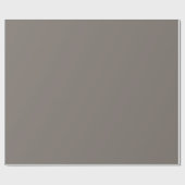 Dunkelgraues Grau Pop Of Farbe Geschenkpapier (Flach)