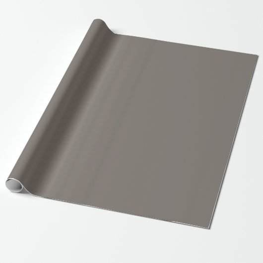 Dunkelgraues Grau Pop Of Farbe Geschenkpapier (Ungerollt)