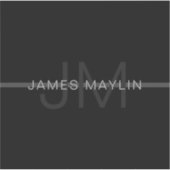 Dunkelgraues Monogramm, Name und geometrischer Str Aufkleber (Vorderseite)