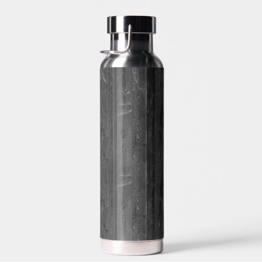 Dunkelgraues Rustikales Holz Trinkflasche (Rechts)