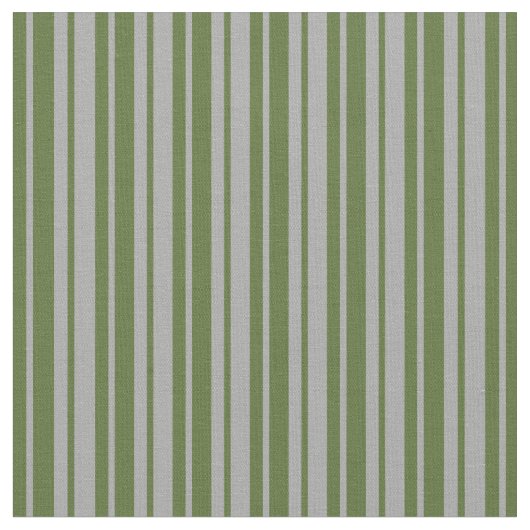 Dunkelgraues und dunkles Olive Green Muster Stoff (Nahaufnahme)