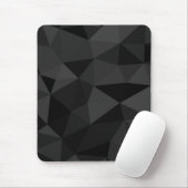 Dunkelgraues und schwarzes geometrisches Maschenmu Mousepad (Mit Mouse)