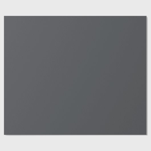 Dunkelgraues Wrapping Paper Geschenkpapier (Flach)