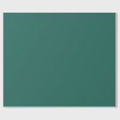  Dunkelgrün blau (Vollfarbe)  Geschenkpapier (Flach)