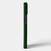 Dunkelgrün Case-Mate iPhone Hülle (Rückseite / Rechts)
