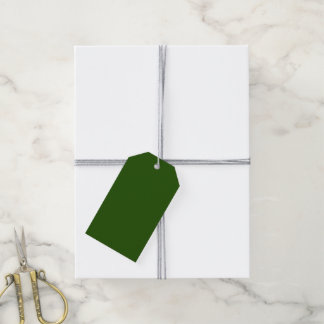 Dunkelgrün geschenkanhänger