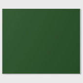 Dunkelgrün Geschenkpapier (Flach)