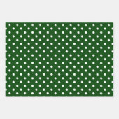 Dunkelgrün Geschenkpapier Set (Vorderseite 3)