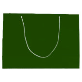 Dunkelgrün große geschenktüte (Rückseite)