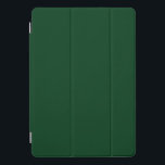 Dunkelgrün in fester Farbe iPad Pro Cover<br><div class="desc">Solid Farbe dunkelgrün Design.</div>