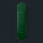 Dunkelgrün in fester Farbe Skateboard<br><div class="desc">Solid Farbe dunkelgrün Design.</div>