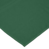 Dunkelgrün in fester Farbe Tischdecke (Schrägansicht)