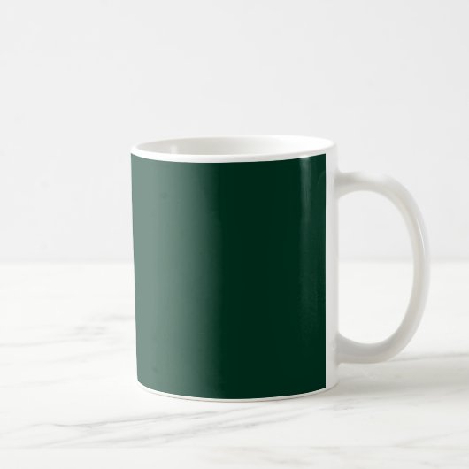Dunkelgrün Kaffeetasse (Rechts)
