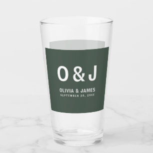 Dunkelgrün Moss Minimalistisch Modern Modern Mod Glas
