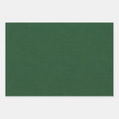 Dunkelgrün texturiert geschenkpapier set (Vorderseite 2)