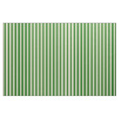 Dunkelgrün und Bisque Stripes Muster Stoff (Yard (91,4 cm))