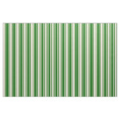 Dunkelgrün und Bisque Stripes Muster Stoff (Fat Quarter (45,7 x 55,9 cm))