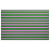 Dunkelgrün und Orchid-Linienmuster Stoff (Fat Quarter (45,7 x 55,9 cm))