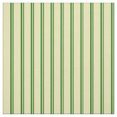 Dunkelgrün und Tan-Lined Stoff (Muster)