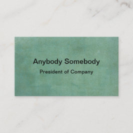 Dunkelgrüne Aquarell-Wäsche-Visitenkarte Visitenkarte